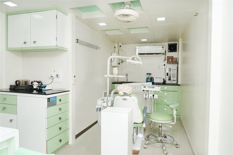 Interior of Oral Care Dental Clinic, Pune